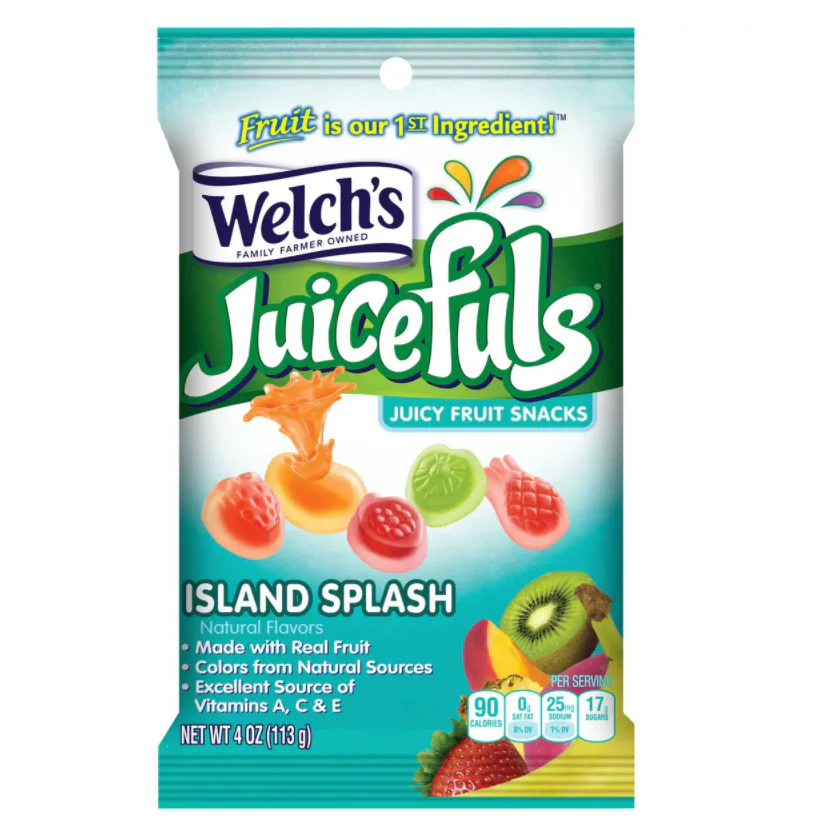 Welch's Juicefuls Island Splash (4oz)