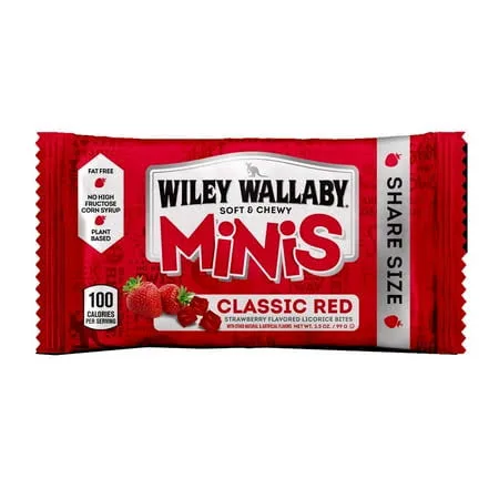 Wiley Wallaby Minis - Classic Red (3oz)