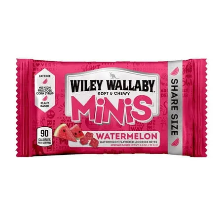 Wiley Wallaby Minis - Watermelon (3oz)