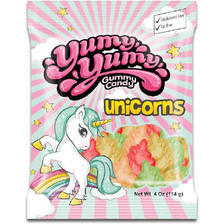 Yumy Yumy Gummy Unicorns (4oz)