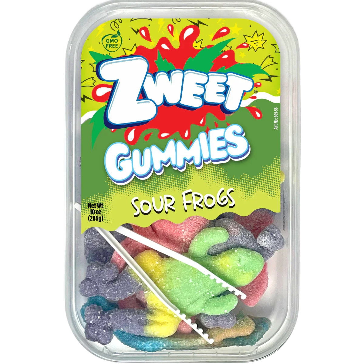 Zweet Gummies - Sour Frogs (10oz)